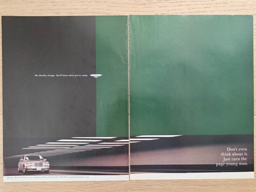 Print bentley arnage - ad,