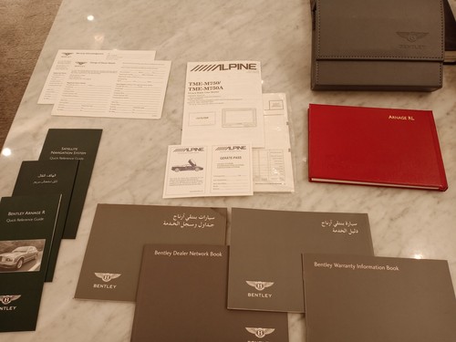 Bentley arnage leather - rl,